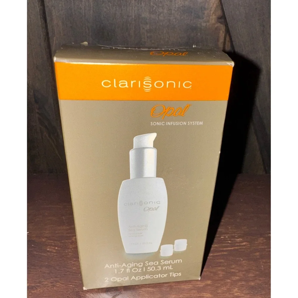 Clarisonic Opal Anti-Aging Sea Serum 1.7oz with 2 Applicator Tips New in Box